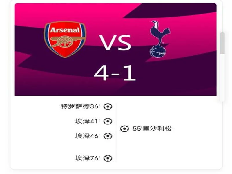 5场贡献3球1助攻,埃泽蝉联阿森纳月最佳球员